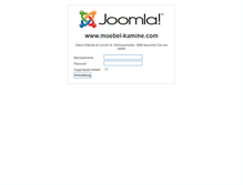 Tablet Screenshot of moebel-kamine.com
